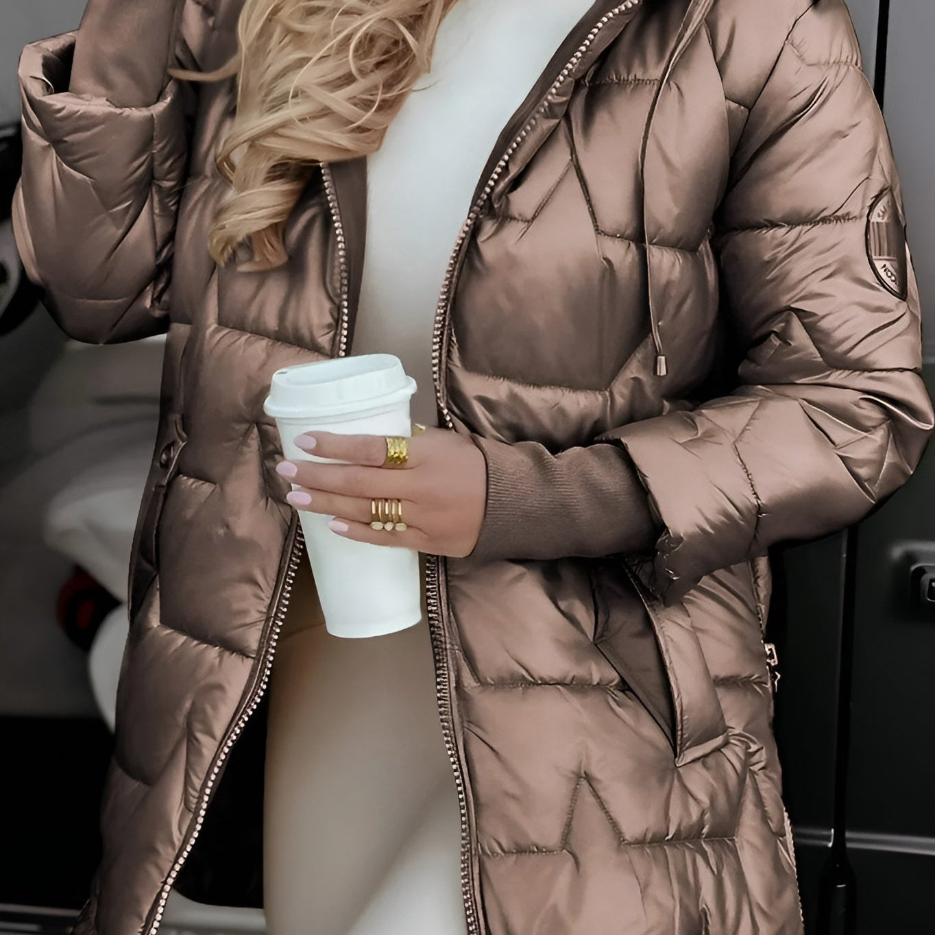 EMMA | Stylish winter coat with hood and cozy lining